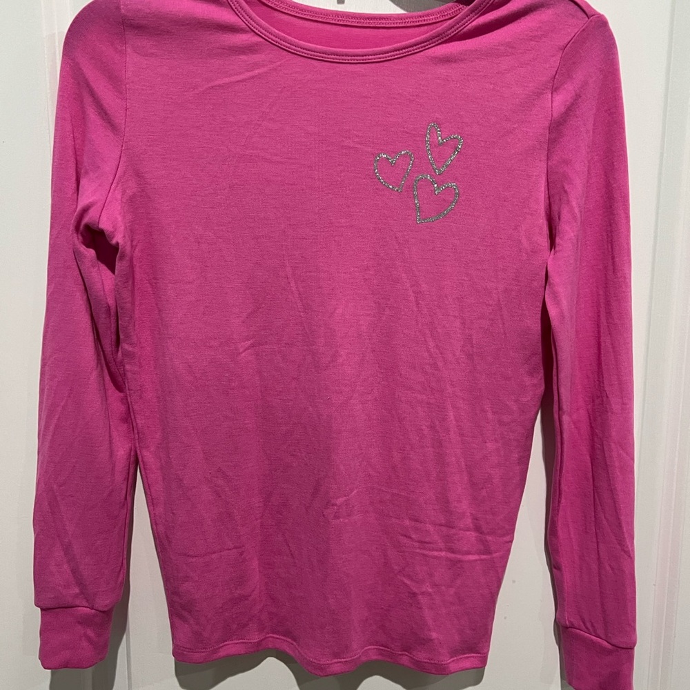 Total Girl long sleeve pink shirt, Sz XL, NWOT